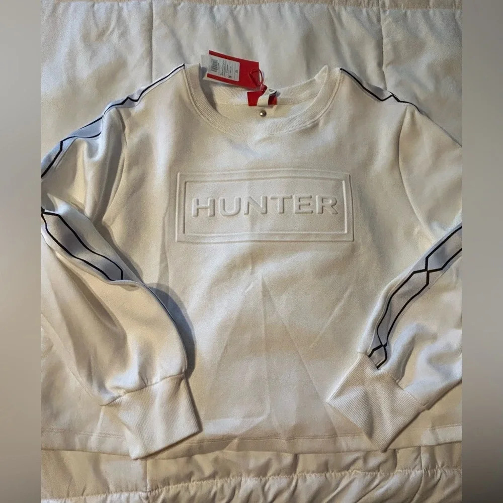 Hunter for Target Embossed Crop sweatshirt NWT 1X
